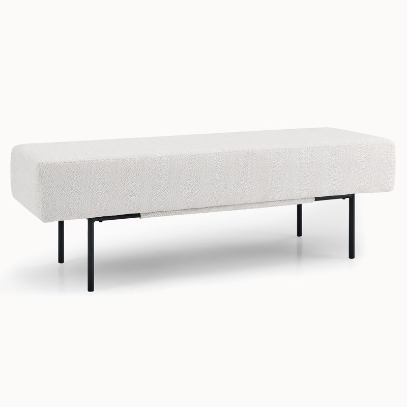 Linen Upholstered Bench