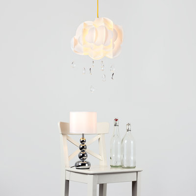 47 cm H Novelty Pendant Shade ( Screw On ) in White