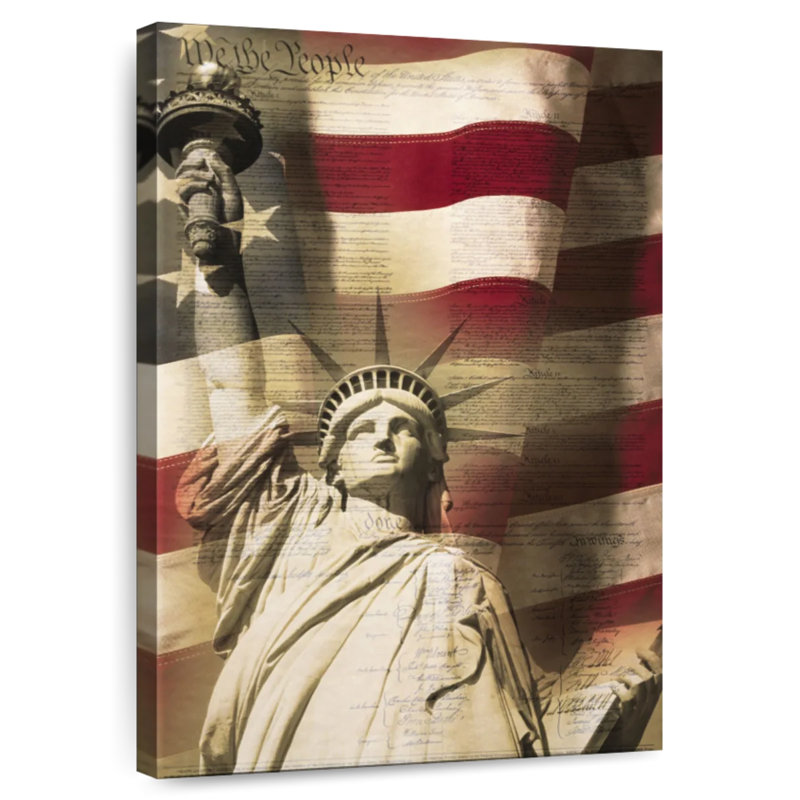 American Liberty Statue, 12" H x 8" W