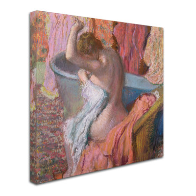 «Sother Bather, 1899» par Edgar Degas, reproduction sur toile