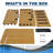 14 Fishing Rod Rack W/Four Bait Bin Storage