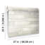 Papier peint auto-adhésif Warehouse Planks-83671282