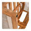 Ensemble de conversation en corde tissée avec cadre en bois d'acacia Aldo-352289930