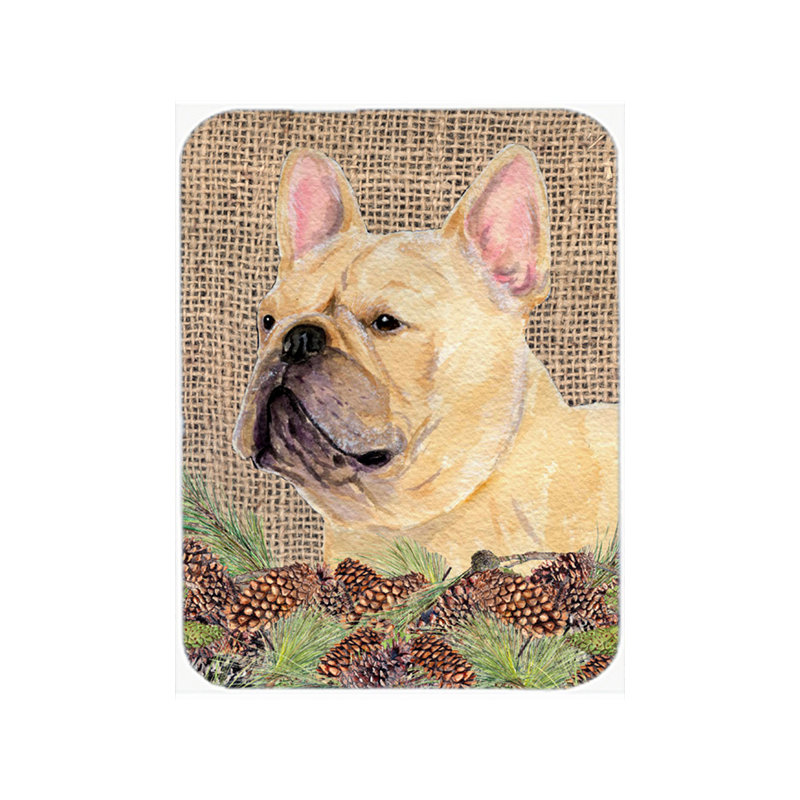 Caroline's Treasures French Bulldog Glass Cutting Board