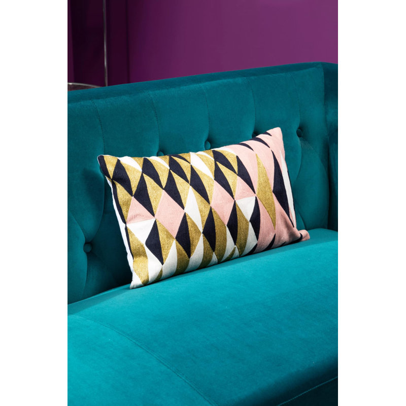 Lance Geometric Rectangular Cushion