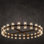 Lustre 48 lumières rondes 48 po à intensité variable
