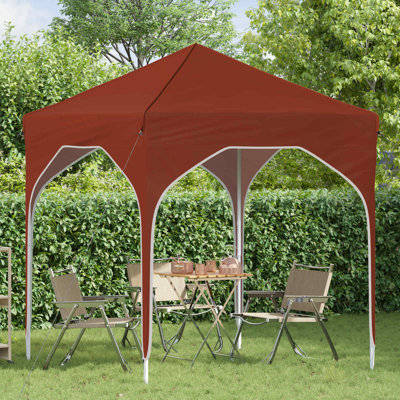 vidaXL Pop-up Party Tent 210D Oxford with Silver Coating Event Canopy Outdoor
