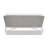 Laihla 63.5'' Wide Curved Metal Loveseat with Cushions