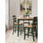 Malkin Counter Height Dining Table And 4 Barstools, Set Of 5-99374619
