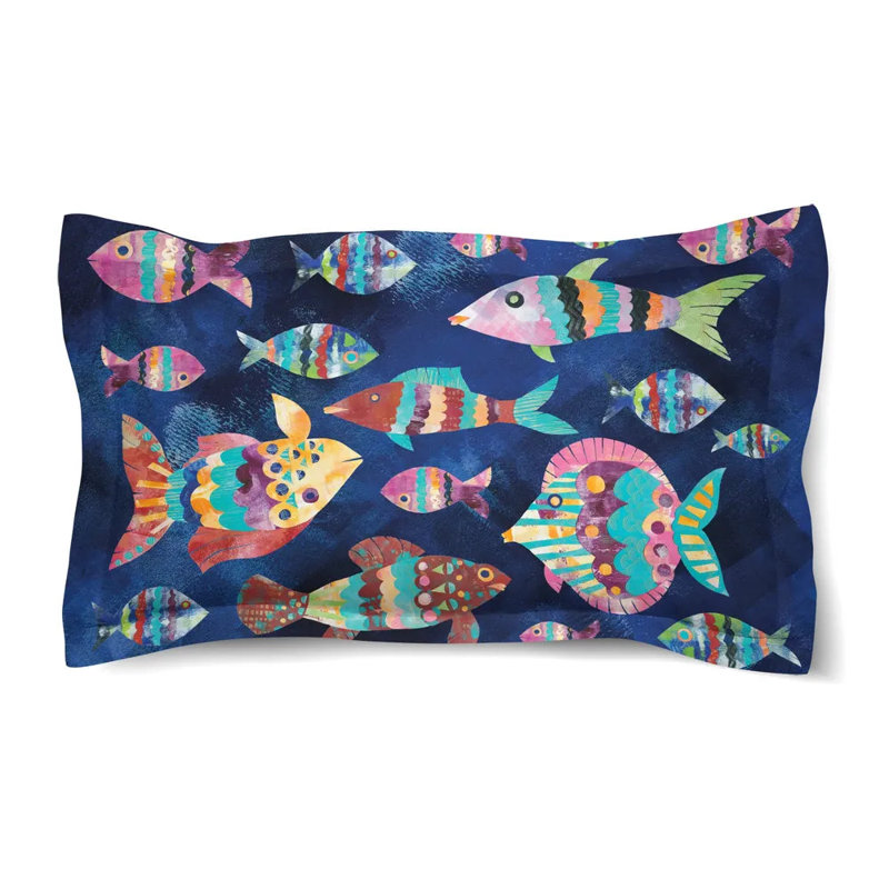 Laural Home Boho Reef Duvet Sham, King Sham