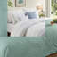 Ensembles de literie en jacquard de coton de qualité supérieure, très grand / très grand californien, conception de maison de campagne moderne