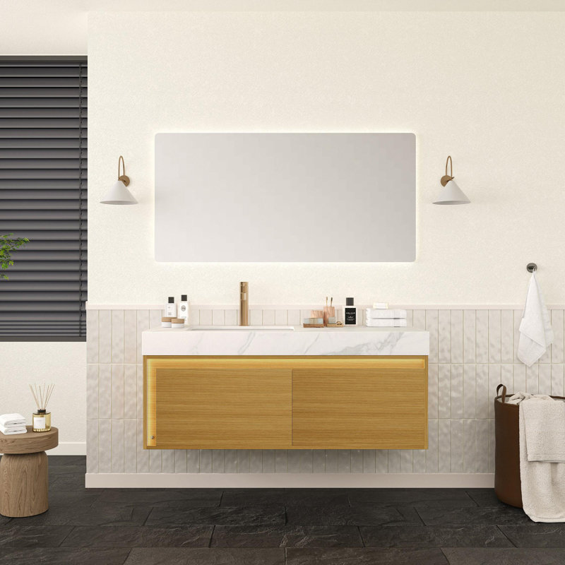 Ensemble de meuble-lavabo simple 48 po avec lavabo