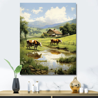 " Cow Pastoral Harmony I "