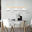 Luminaire suspendu scandinave blanc OSLO 3-1817548140-1817548142