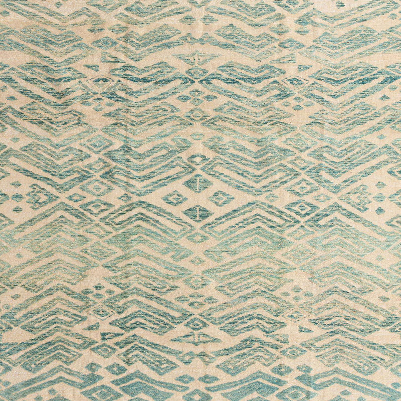 Tapis abstrait moderne 4754, Carré 6 pi