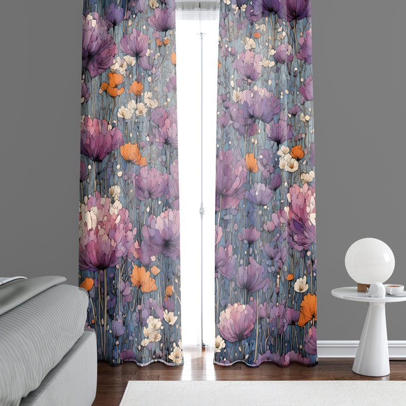 Window Curtains, 20" W x 52" L