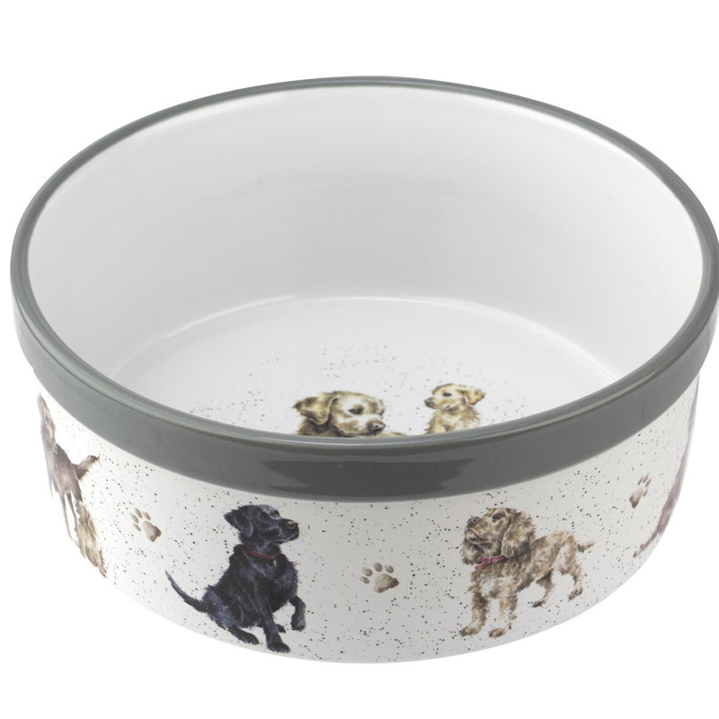 Bol pour animaux avec chiens assortis wrendale