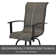 PVC-Coated Polyester 24 Swiveling Patio Bar Stool