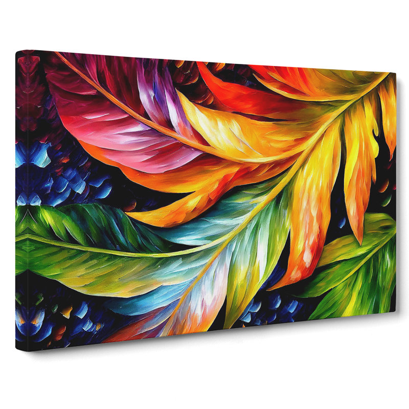 Glorious Plant Leaf Vol.1 - Wrapped Canvas, 35cm H x 50cm W x 3cm D