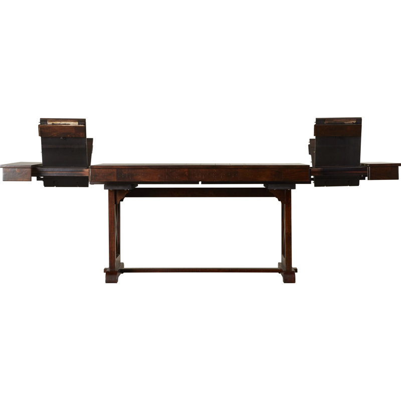 Ileta Extendable Solid Wood Dining Table