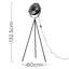Bournemouth 132.5cm Grey Tripod Floor Lamp-1084259379