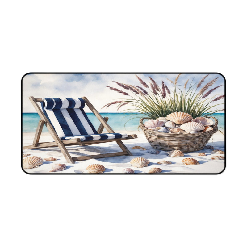 Polyester Desk Pad, 31.5x15.5