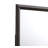 Merveille  Espresso Finish Mirror