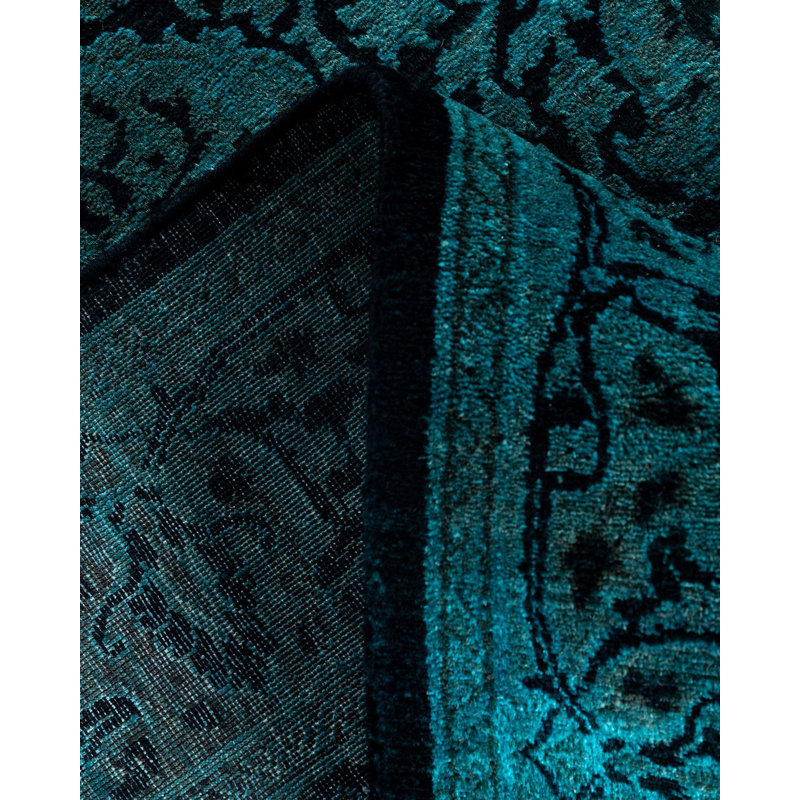 Overyed One-of-a-Kind Runner 2'8" X 9'10" Hand Knotted Area Rug