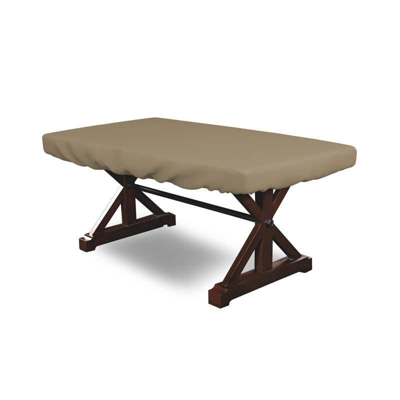 Housse de table de poker polyvalente pour l'intérieur et l'extérieur, Beige, L 42 po x l 84 po