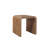 Palencia Solid Mango Wood End Table, Natural