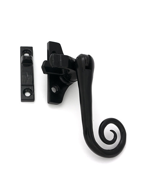 Monkeytail Night-Vent Locking Fastener (Steel Window), Black