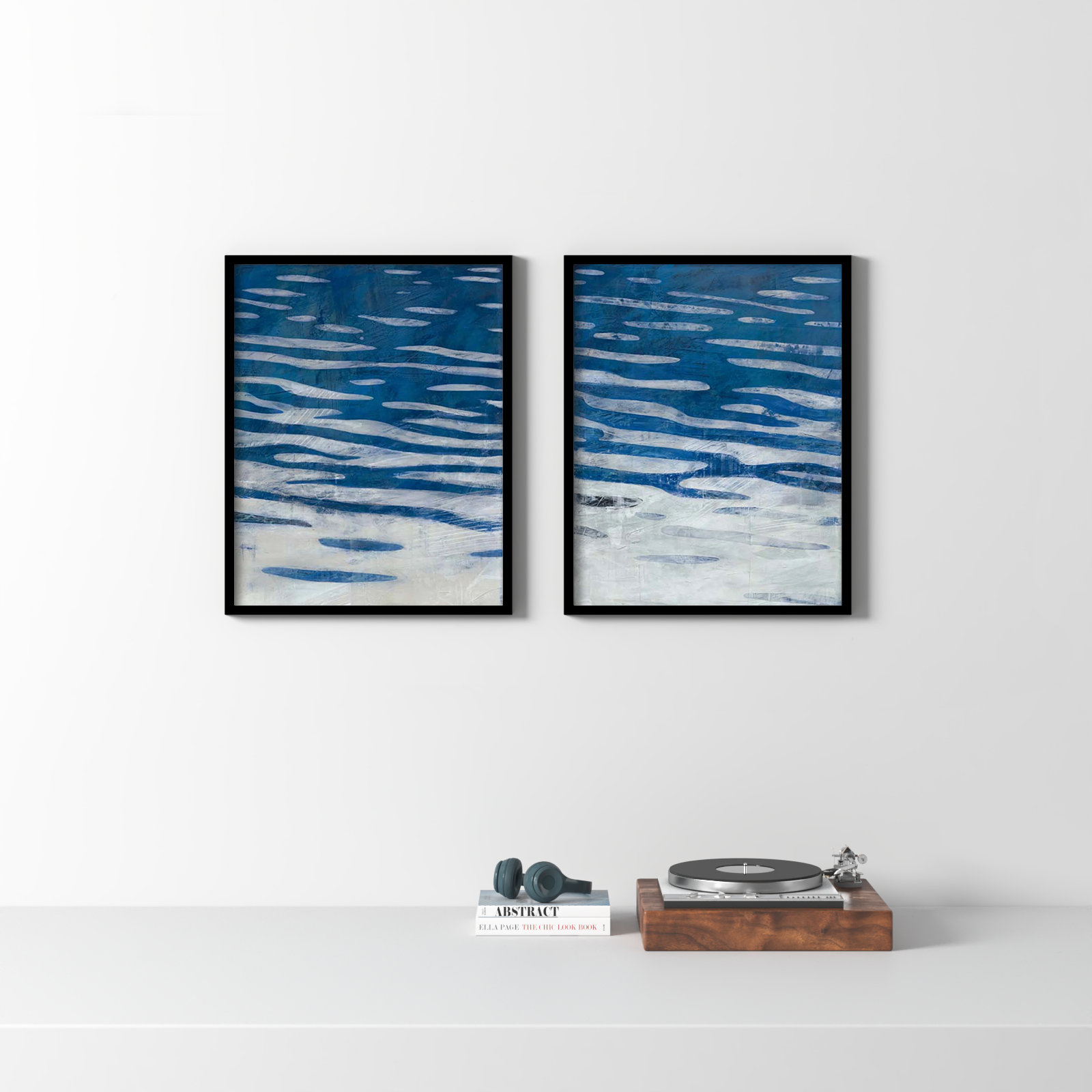 Radley "Oceanview" Print by Ivo Stoyanov, Black Framed, 30" H x 48" W x 1.25" D