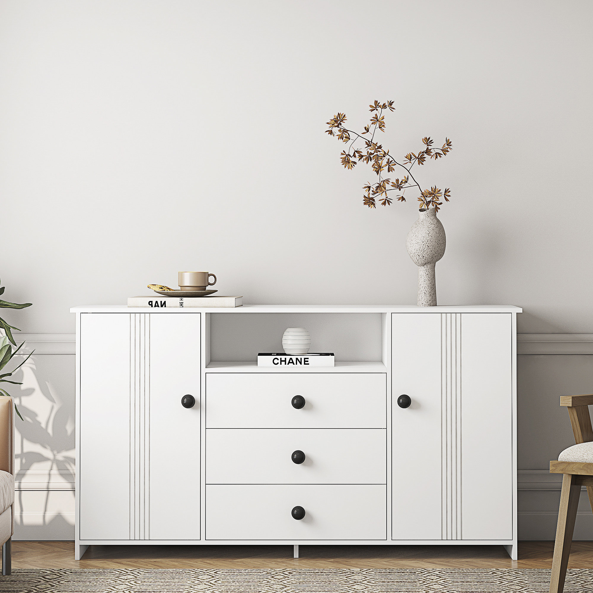 Ophelia & Co. Sideboard Buffet With Storage Wayfair