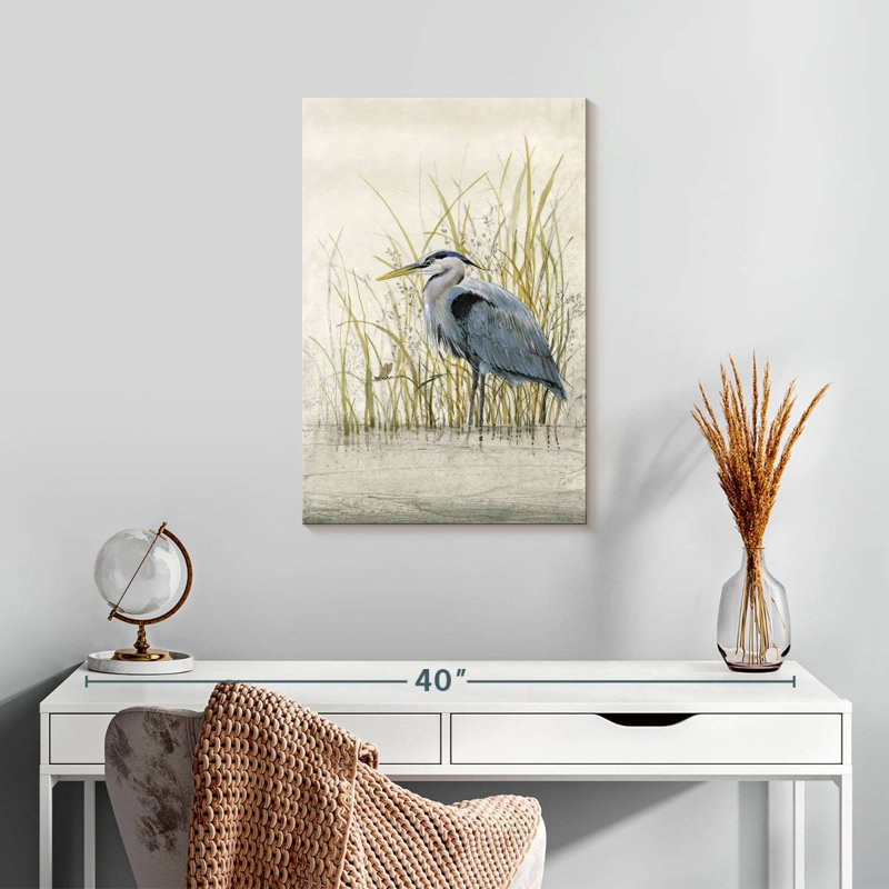 Brampt Heron Sanctuary II, 24" H x 16" W