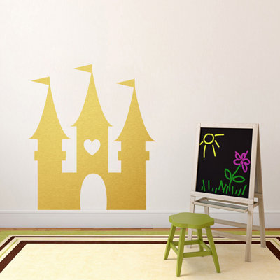Décalcomanie murale castle princess