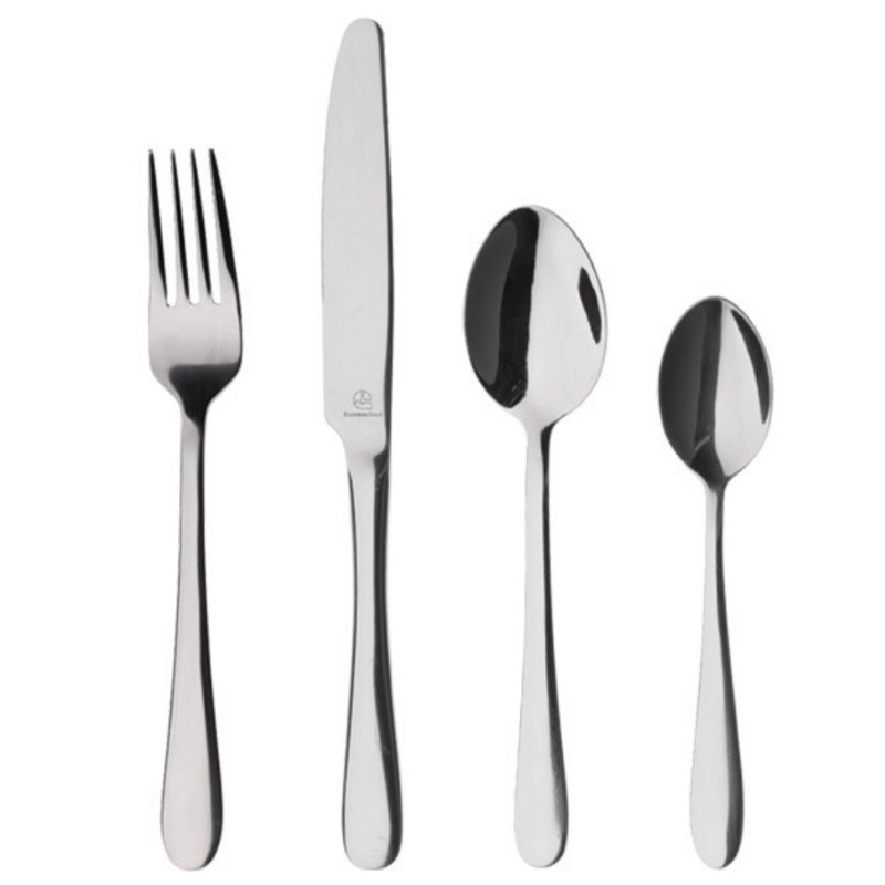 Grunwerg Cutlery 24 Piece Windsor Stainless Steel Cutlery Set