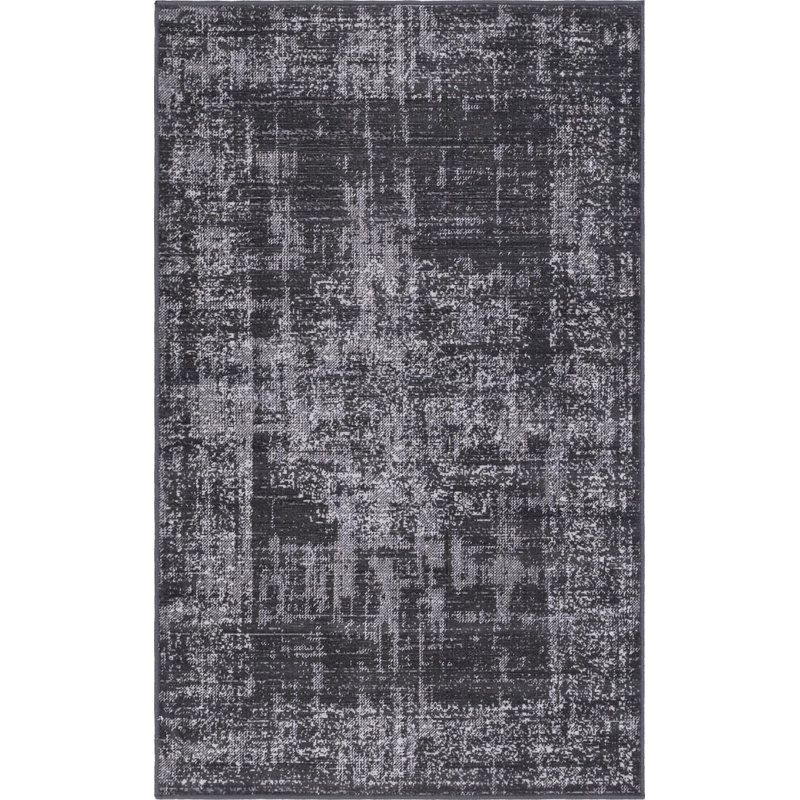 Clevinger Floral Indoor Rug, Rectangle 3'3" x 5'3"