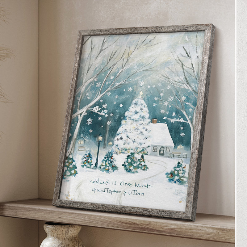 «Christmas Holiday», art encadré Dcccxxxi, XMA171465, H 11 po x l 9 po