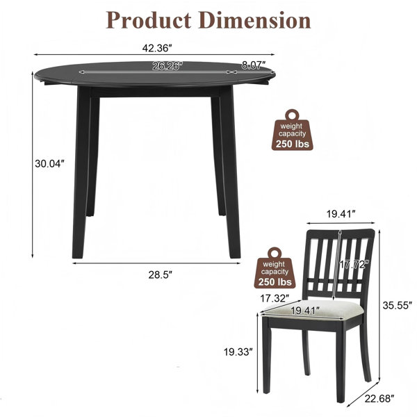 Dimensions du produit