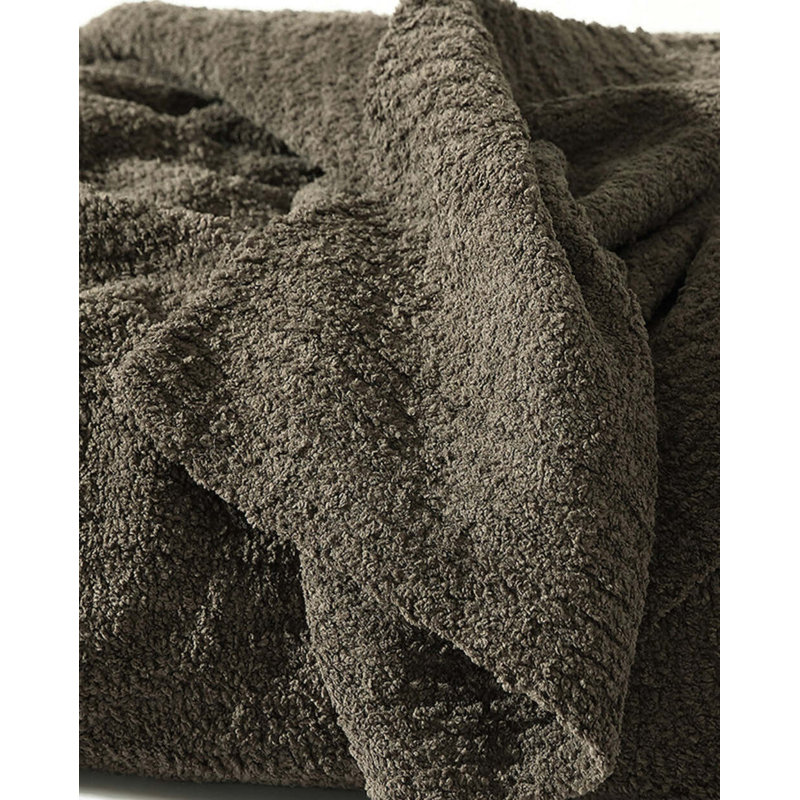 Snug Throw Blanket, Mocha
