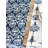 French Home Botanical Table Runner – Indigo-119315877