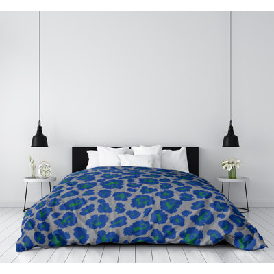 Polyester Animal Print Duvet Cover
