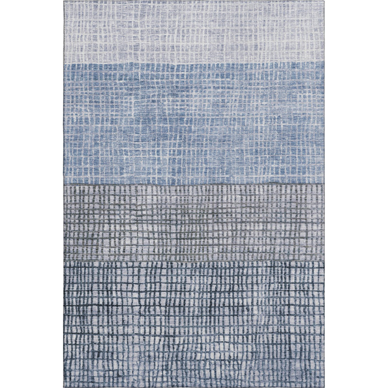 Premium Machine Washable Monnier AMF1831 Geometric Rug, Rectangle 10' x 14'