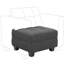 Repose-pieds rembourré en lin et velours Buckleton-1381077272
