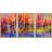 Abstract Forest " Colorful Autumn Trees. Semi Abstract Image Of Forest, Aspen Trees With Yellow " 3 - Pieces-95099269-56497733