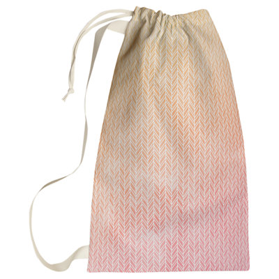 Sac à linge chevrons