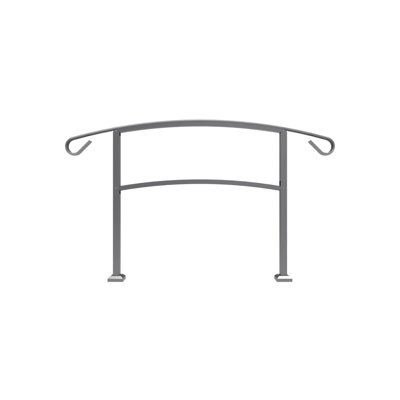Handirail 4-Step Aluminum Rail Kit