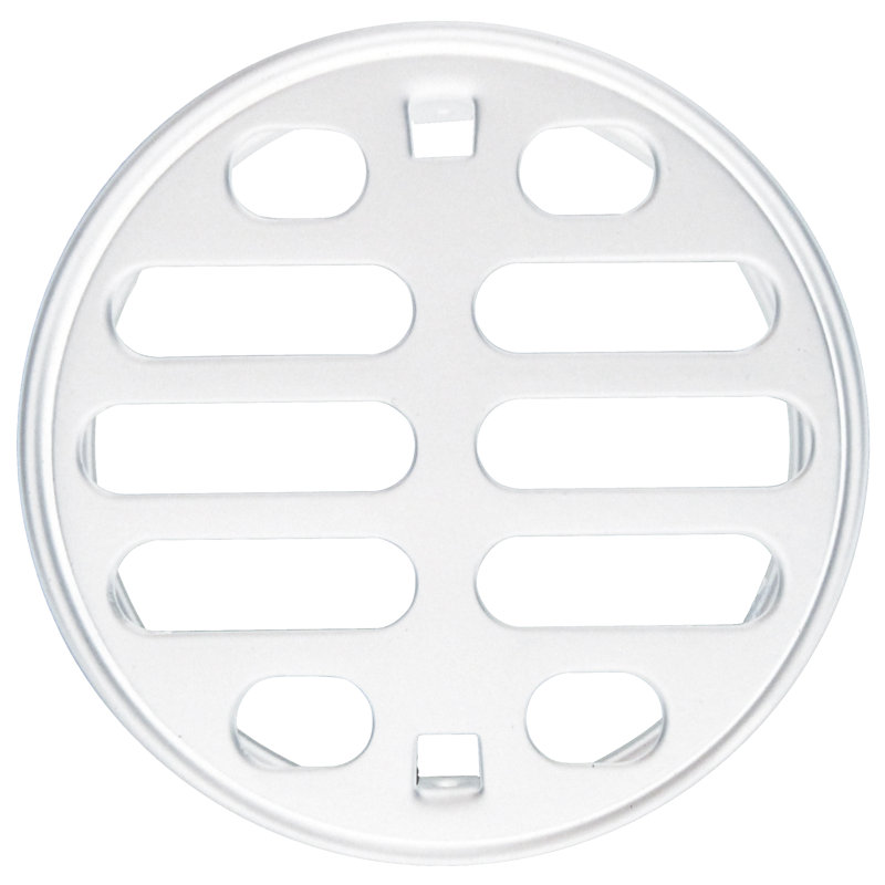 3.625'' W Grid, Powder Coat White