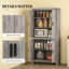 Garde-manger autoportant avec tablettes réglables pour la maison-2105065153