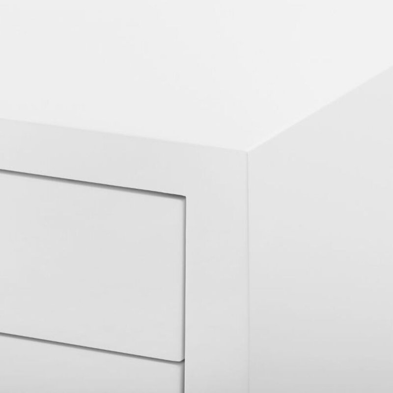 Madison 8 - Drawer Solid Wood Dresser, White